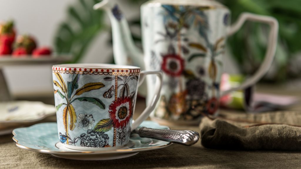 Henriette Tea for One in Porcellana Collezione Trinacria H 17 D17339 